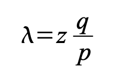Poisson model used in the white paper to approximate attacker progress